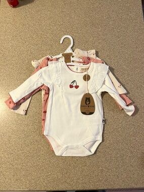 Organic Cotton 3 Piece Set Long Sleeve